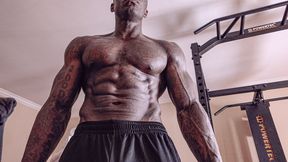 Big Hairy BBC Hallelujah Johnson Jerking off having fun again