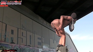 *MEMBERS ONLY* Best Enema Video Ever! Public Anal Gaping Enema 3000 Twink - Angle 1/3 Part 3/3 - Ass Monkey