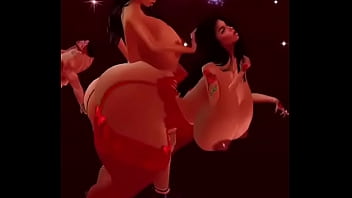 Underground Futa Sex Club with  2 Thick Sexy Ebony Chocolate Bimbos having Kinky Hott Sex. All I heard was Ass Clapping and Pussy&rsquo_s Farting. So Fucken Hott!