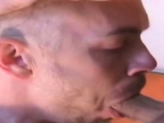 German DILF facial jizzed after anal