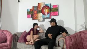 My Stepdad Hires Me a Sexy Bodyguard Who When I&#039;m Bored Lets Me Play with His Huge Cock