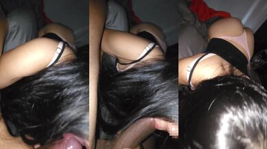 How delicious my girlfriend sucks it