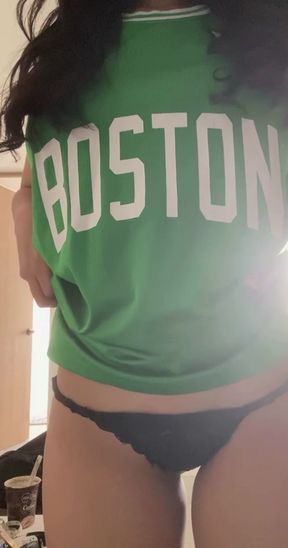Boston sports fan