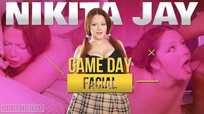 game day facial ft nikita jay