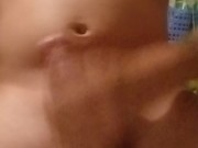 Mi Vecina me deja solo y aprovecho para espiarla