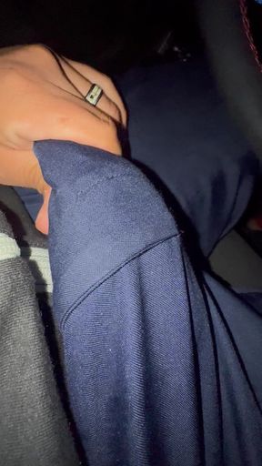 Jerking Off in My Car Hoping Someone Watches