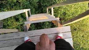 Marking My Territory with Piss - Pee on Stairs