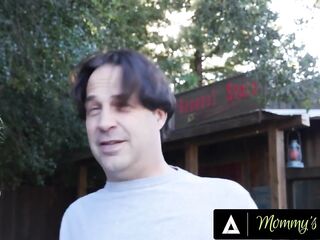 MAMMA'S MALE - Stranger Lets mother I'd like to fuck Dee Williams Wildly Ride His Large Ramrod In Swap For A Ride Home