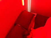 Meet me in the red room - Gabe Woods and Sam Brownell fuck in red