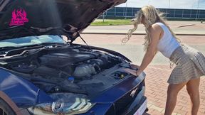 Da?am si? wyrucha? nieznajomemu na autostradowym parkingu  Lodz