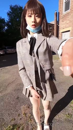 Asian outdoor day cum