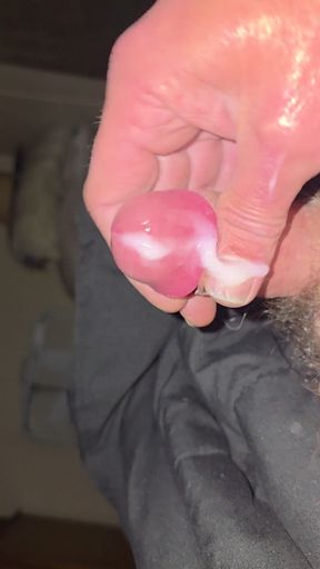 Nighttime cum shot