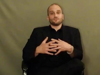 Handsome mature guy talks about his BDSM and bondage fetish