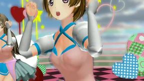 【MMD】LoveLive! Its a good day to confess【R-18】