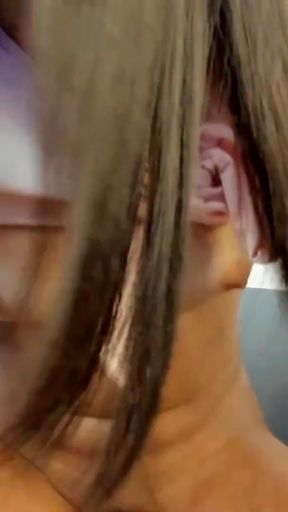 Epic moment from "College girl with an angelic face and flat chest cums on a webcam show, shooting hot pussy juice everywhere"