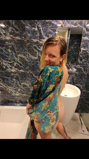 I Fuck My Stepmom Ass in Her Bathroom
