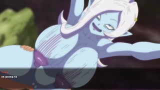 Dragon Boll Z Old Man Want to Tast Towa's Evil Pussy