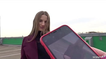 GERMAN SCOUT - SLIM TOURIST GIRL STELLA GET FUCK FOR CASH AT STREET PICK UP MODEL JOB