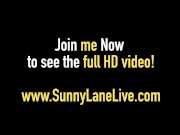 Super Sexy Sunny Lane Gets A Cock In Pussy & Cum On Her Ass!