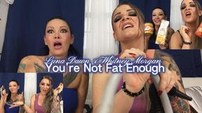 Luna Dawn & Miss Whitney Morgan Think You're Not Fat ENOUGH - wmv version