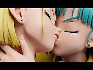 Hentai yuri lesbo DBZ manga
