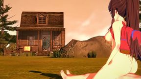 Pokemon Hentai - Hilda Touko ride Red'_s dick - Japanese Asian Manga Anime Game Porn