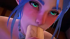 Elf Arrives at Hotel for Wild 3D Hentai Night – Full Uncensored Action