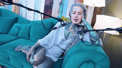 Anuskatzz tattoo model ASMR W - Worry podcast talking