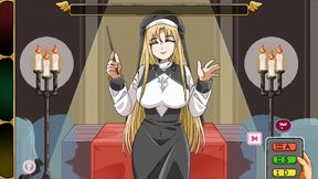 Hentai Game - Church Hentai Sex Scenes 2 (Rika The Lewd Nun Heroines) - The Censor