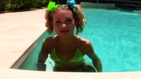 aubrey addams takes anal to mouth before facial cumshot
