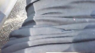 Outdoors anal sex 19 year old huge booty hispanic