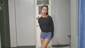 Gym perv got ball busting