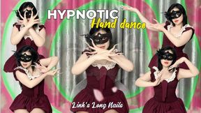 Seductive Hand Dance With 7cm Long Natural Nails | LINH'S LONG NAIL | CRAZY ABOUT LONG AND NATURAL NAILS