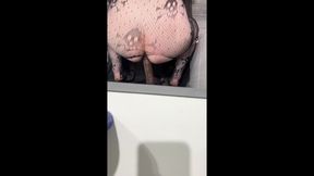 Crossdresser's Noisy Fuckhole