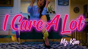 I Care A Lot - Mz Kim Mesmerizing Counselor Domination With Pantyhose Domination, Snapping Fingers And Dangling Heels MOBILE