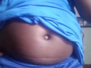 Bloating In My Blue Dress Again