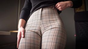 Naughty Coworker Cameltoe Tease And Denial 4K