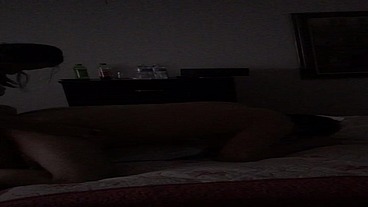 Wife pegs husband hard with strap on
