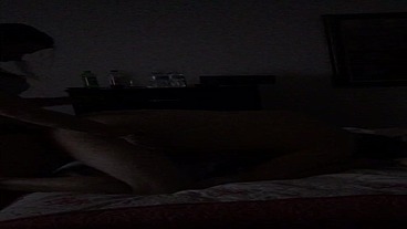 Wife pegs husband hard with strap on