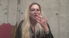 Step-mommy feeds you smoke POV