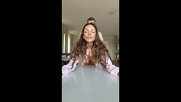 Anal Queen and Her Perfect Anal Face as She Gets a Huge Creampie Deep in Her Ass.