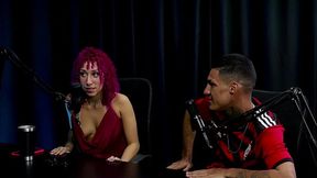 He told about the hard scene he did &mdash;  he wouldn't record with his step daughter (like Andressa Urach and Carlos do) &mdash;  and the mom sits down and passes    - Tiffany Carioca & Gabriel Rios (WATCH ON: SHEER/RED)