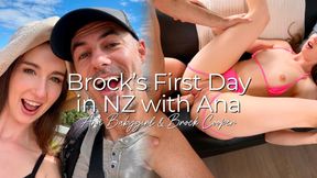Brock's First Day in NZ with Ana