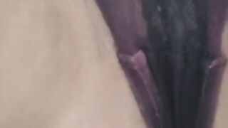 Pissing and cum inside underwear