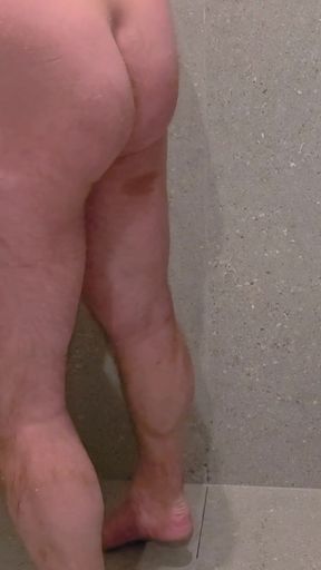Golden Shower on Her Tits, pissing Both Ways
