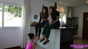 LOLAH VIBE and MARIA - The best use of your big mouth, whore!