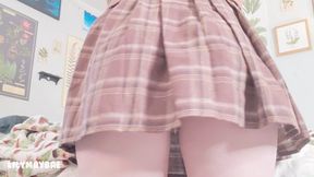 Upskirt Tampon String