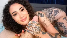Embark on a Jet Fueled Handjob Flight with Arabelle Raphael - StrokiesHandjob