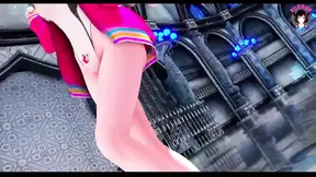 One Piece Cute Girl From Paradise - Sexy Dance + Gradual Undressing (3D HENTAI)