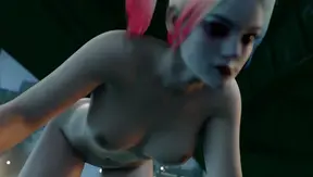Intense 3D Anal Action: Harley Quinn Gets Fucked Hard In Animated DC Sex Scene